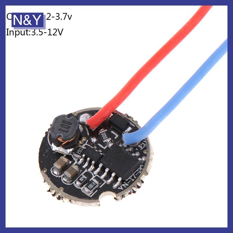 N&Y 1 PC 3W ไดร์เวอร์ LED 17 มม./20 มม. DC3.7V 1 โหมด 5 โหมดไฟฉาย LED ไดร์เวอร์