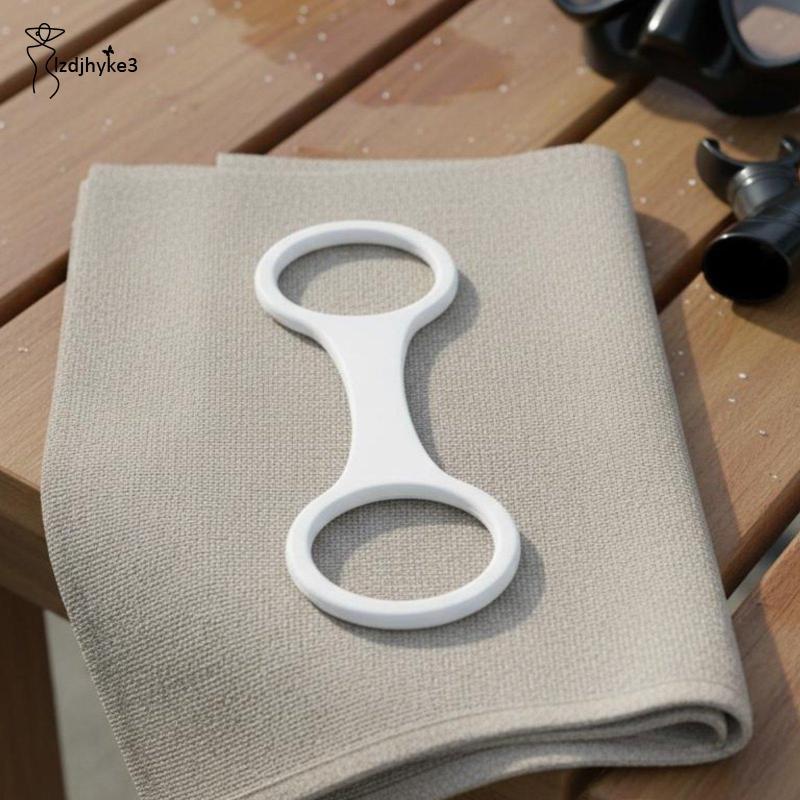 [lzdjhyke3] 6 ชิ้นดําน้ําดําน้ําคลิป Snorkel Keep Snorkel Holder Snorkel Loop ยืดหยุ่น