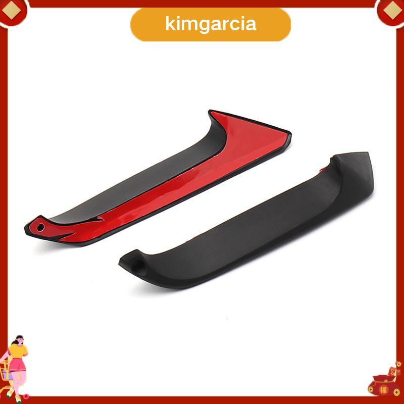 kimgarcia 2 PCS Air Deflector Kit รถจักรยานยนต์ Air Deflector ชุดรถจักรยานยนต์อุปกรณ์เสริมพลาสติกสํา