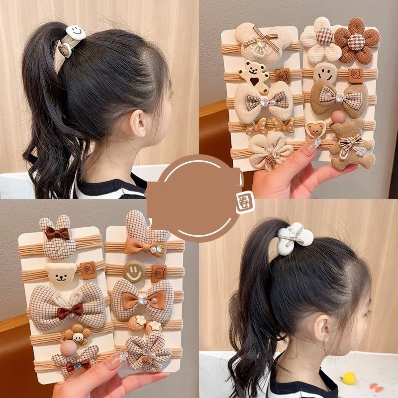 GIRLS HAIR BAND 5 PC HAIR BAND เครื่องประดับน่ารัก