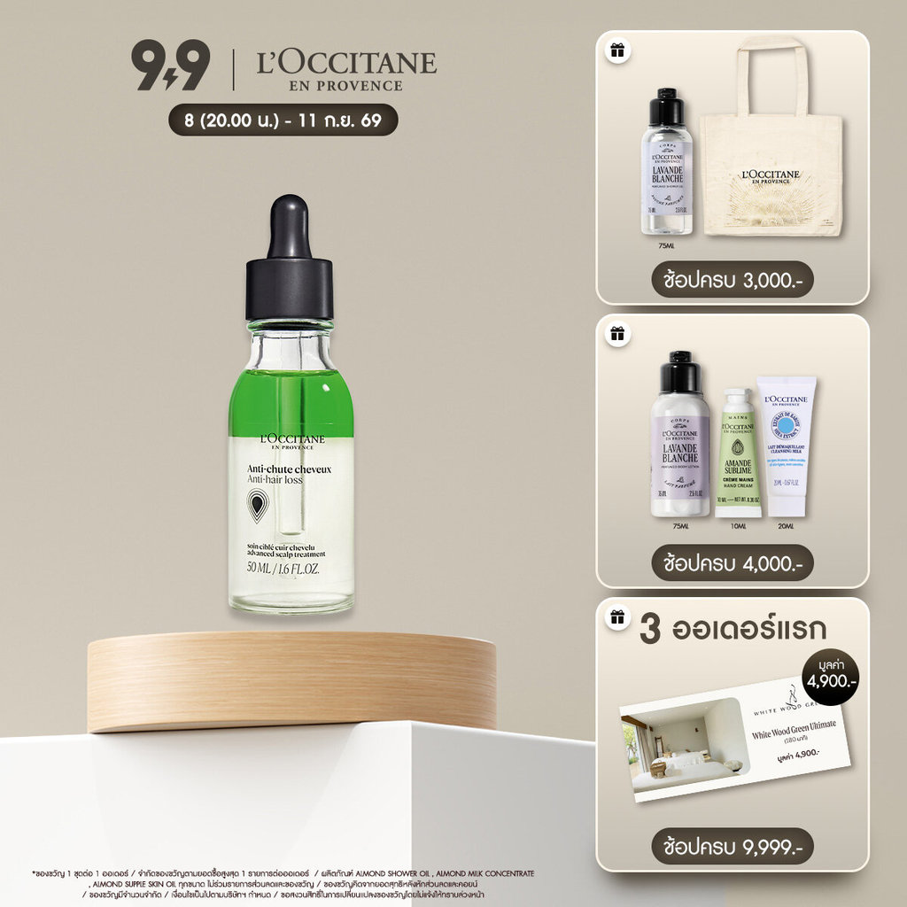 [New Packaging!] Anti-Hair Loss Serum 50ml ล็อกซิทาน แอนตี้ แฮร์ลอส เซรั่ม ลดผมหลุดร่วง เพิ่มผมเกิดใหม่