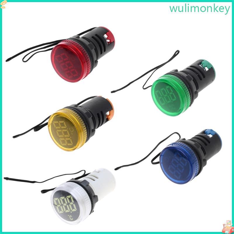 WU 22mm AC 50-380V ตัวบ่งชี้ -20-119℃ สําหรับการประชุมเชิงปฏิบัติการสํานักงานบ้านรถยนต์