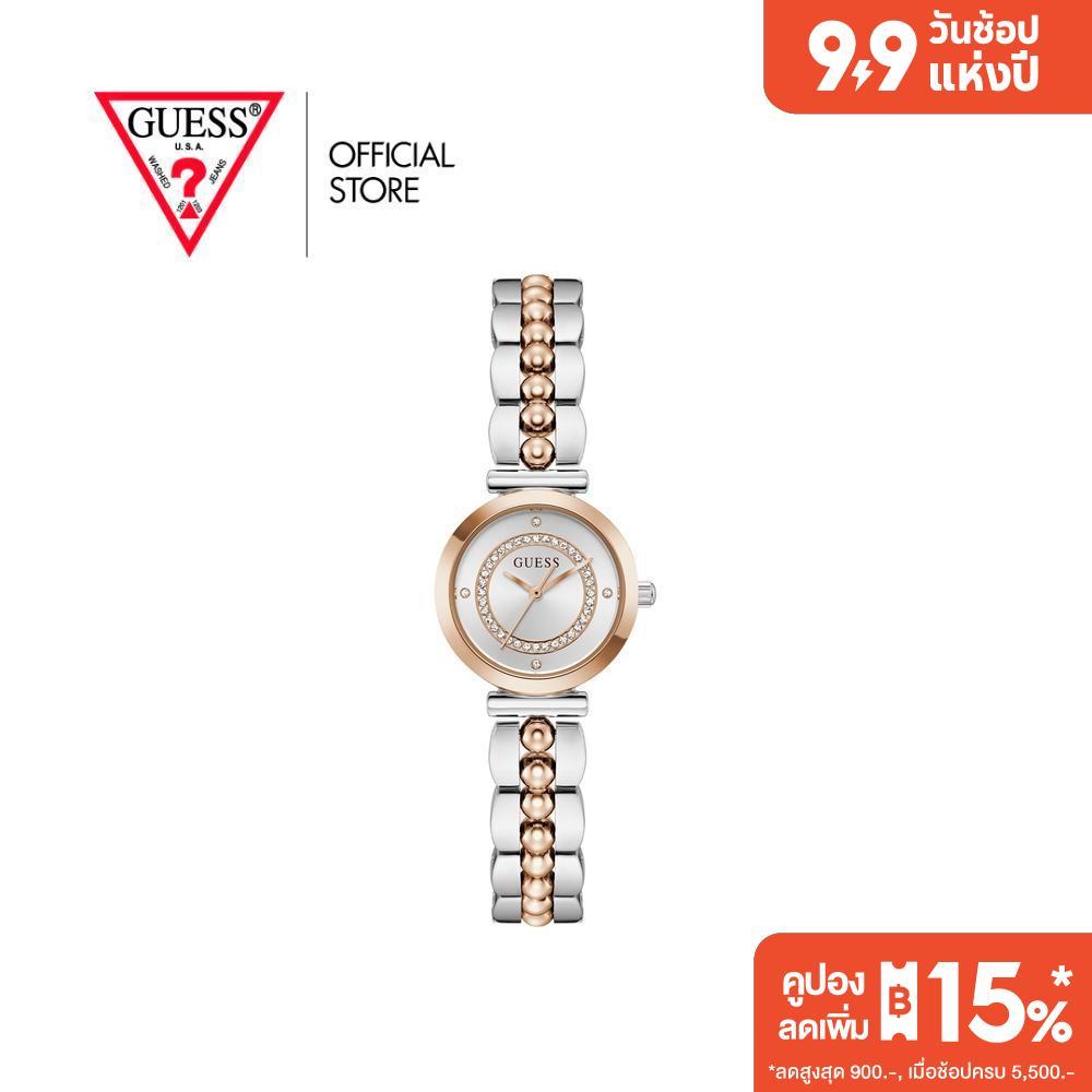 GUESS นาฬิกาข้อมือผู้หญิง รุ่น LEENA GW0994L5 สีเงิน