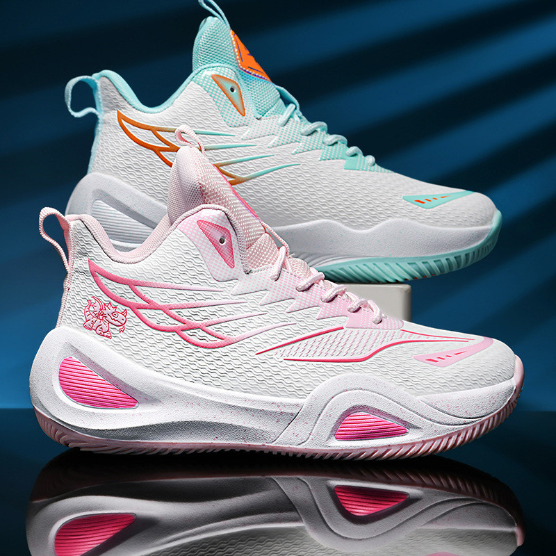 Anti-slip Wear-resistant Professional Real Combat Student Basketball Shoes Mens Real Combat Tee