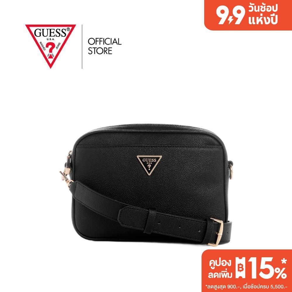 GUESS กระเป๋า รุ่น BG697414 MERIDIAN II CAMERA BAG สีดำ