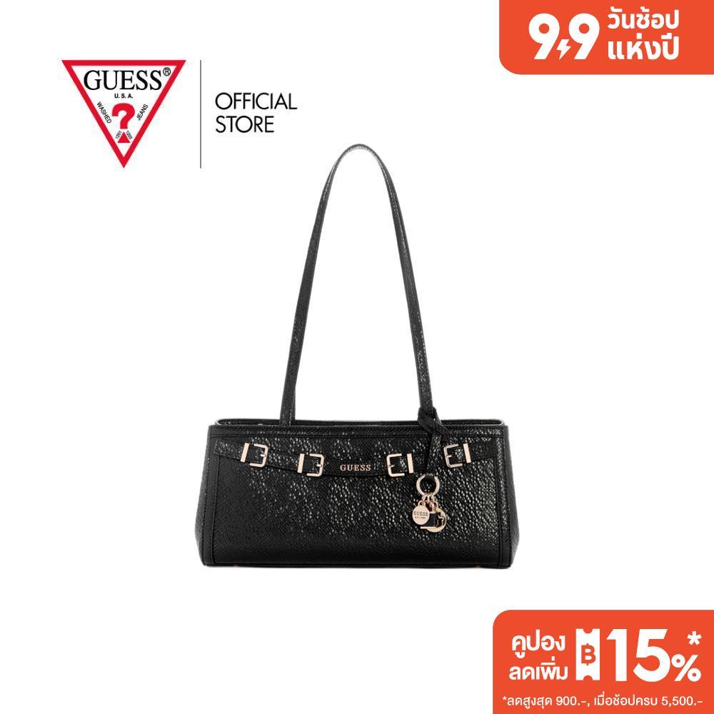 GUESS กระเป๋า รุ่น KG990908 DOVIE GFRIEND SHOULDER STAHCEL สีดำ