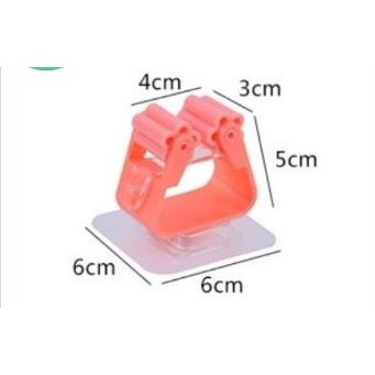 GANTUNGAN Moop Broom Holder / Hanger Holder / Mop Holder / Clamp / Broom Hanger / Mop on the Wall / 
