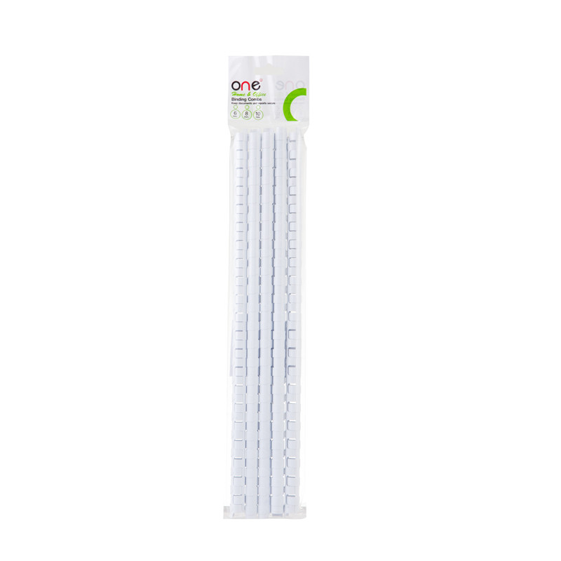 ONE สันห่วง 10 มม. รุ่น Home&Office สีขาว (แพ็ค 10 อัน)