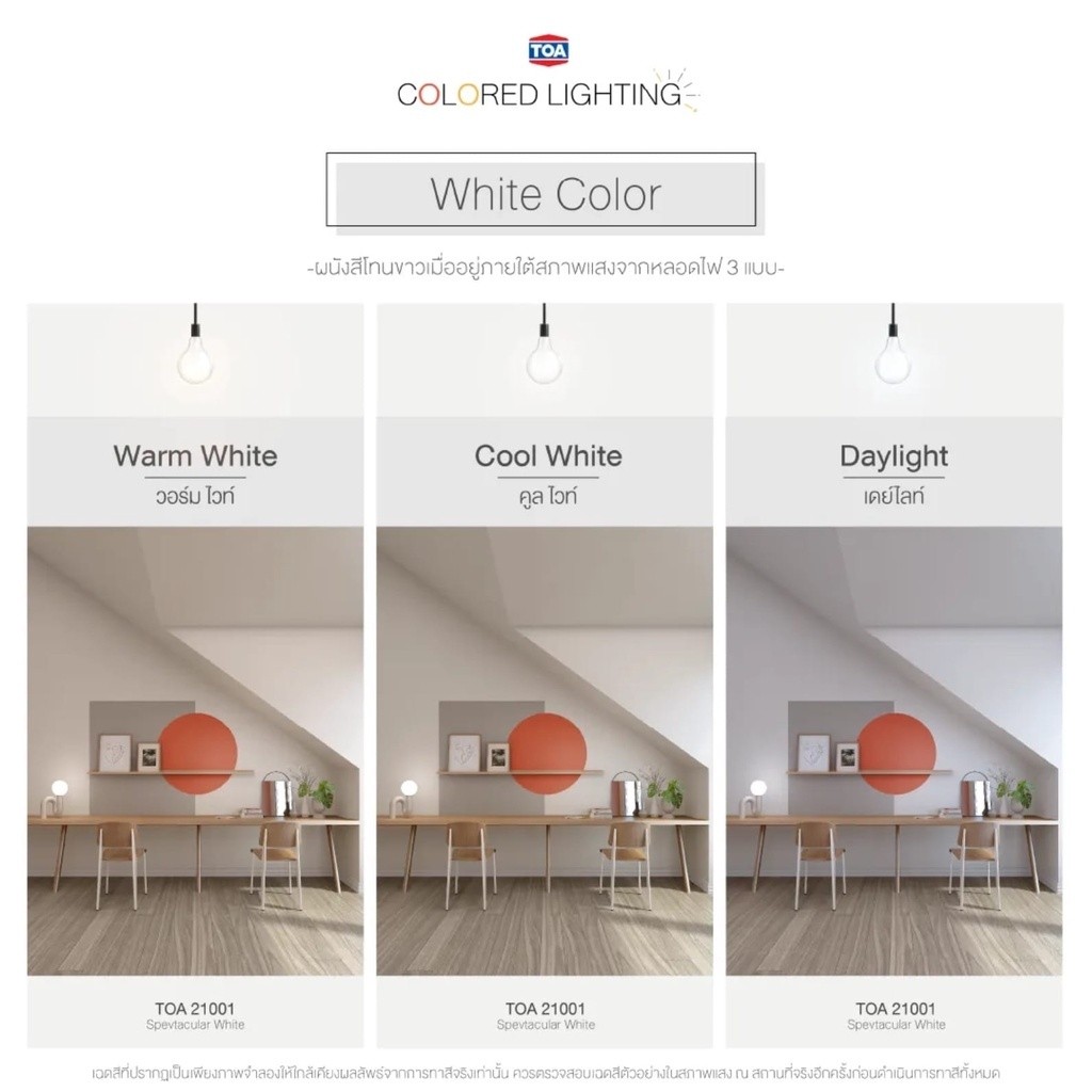 TOA เฉดสี 21001 Shield-1 ภายนอก 3.7 ลิตร ถังใหญ่ ทาได้เยอะ สีทาภายนอก สีทาภายใน จับคู่ลงตัว เกรดสูงส