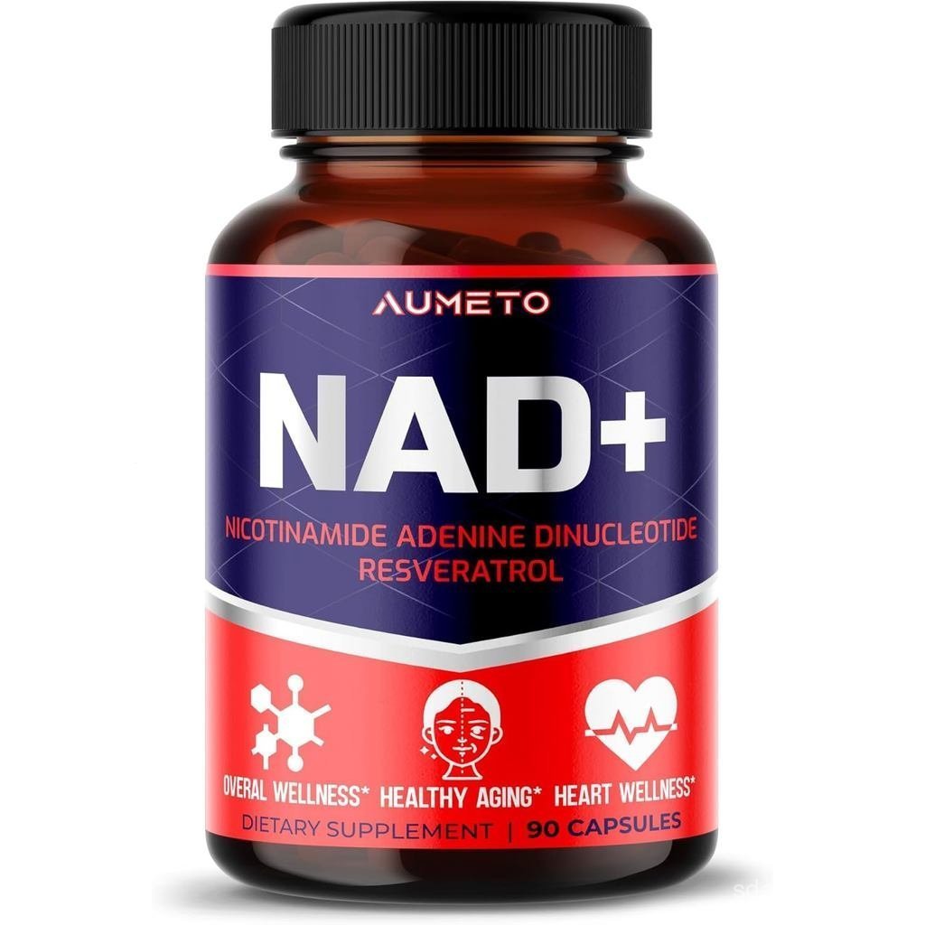 NAD+350mg มี trans-resveratrolQuercetin และ Rhodiola rosea–Cell Energyเพื่อสุขภาพ Aging และ Heart He