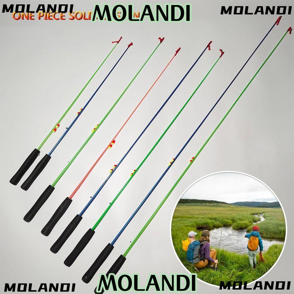 MOLANDI ชุดเบ็ดตกปลา,เบ็ดตกปลาแบบยืดไสลด์ครบชุด,เด็กคาร์บอนFibre Casting Rodแก้วFibre Feeder Rod Com