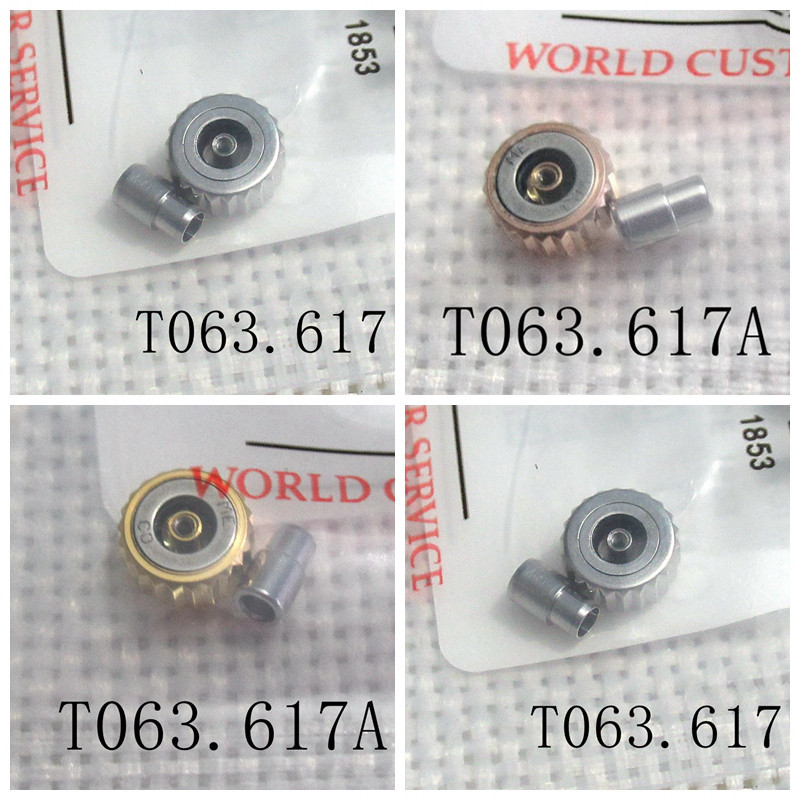 นาฬิกา ผู้ชาย seiko ของแทั นาฬิกาเด็กผู้หญิง อะไหล่นาฬิกาหัวจับเม็ดมะยม T063 T063407 T063617 T063639