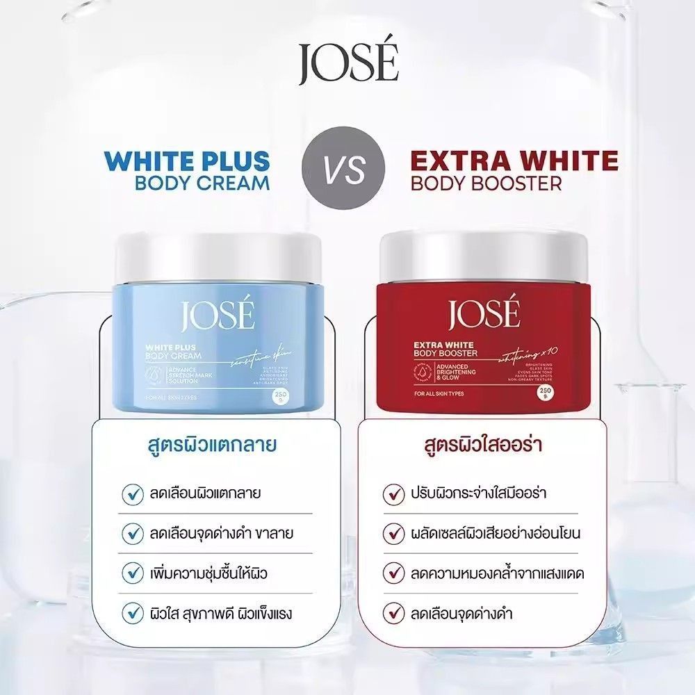 T Thailand JOSE Body Cream Red Moisturizing Moisturizing Soothing Cream Refreshing Moisturizing Non-