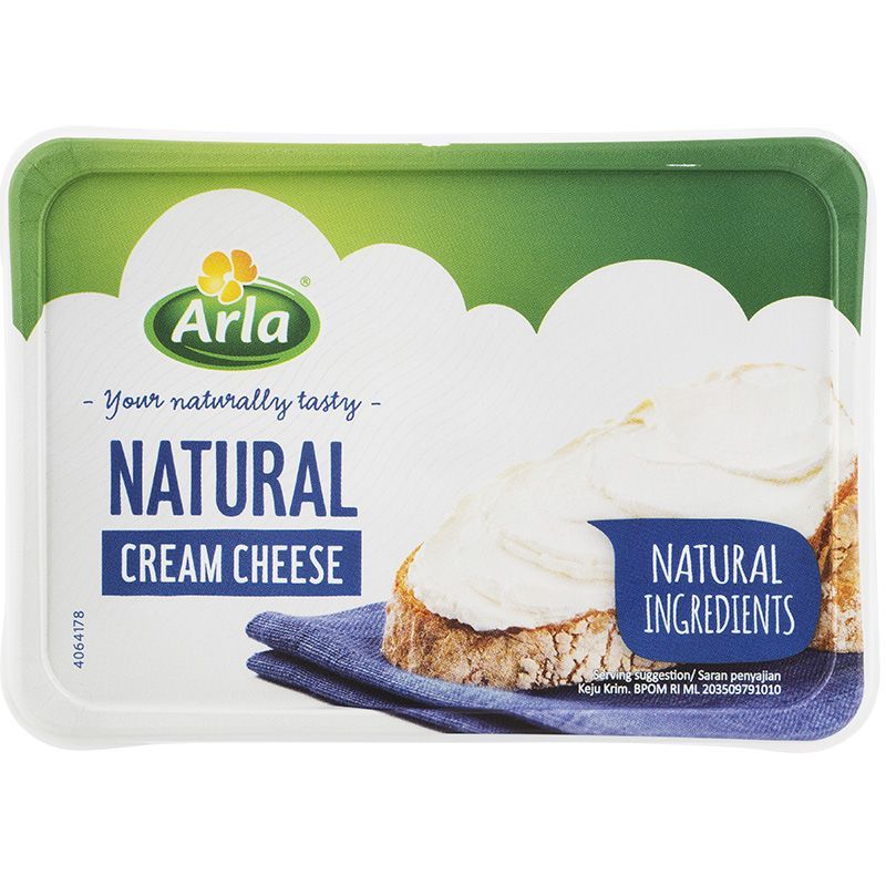 อาร์ล่าครีมชีสรสธรรมชาติ 150กรัม Arla Natural Cream Cheese 150g.