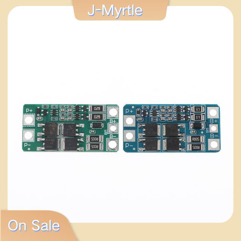 J-Myrtle LiFePO4 BMS โมดูล 2S 6.4V 7.4V 10A แบตเตอรี่ป้องกันสมดุลสําหรับ Home Energy Storage ไฟฉุกเฉ
