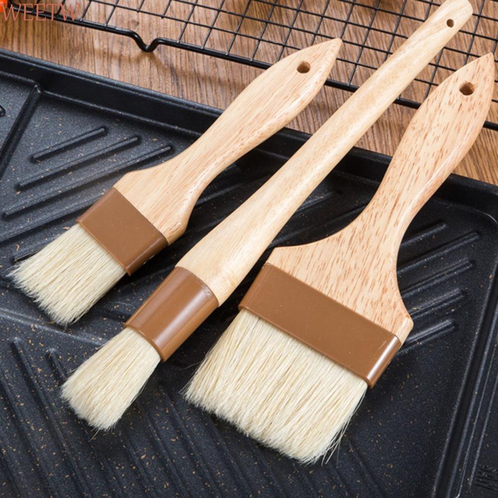 WEEKW Basting Brush BBQ Baking Grill ทําอาหารหมูป่าขนแปรงซอส Baster