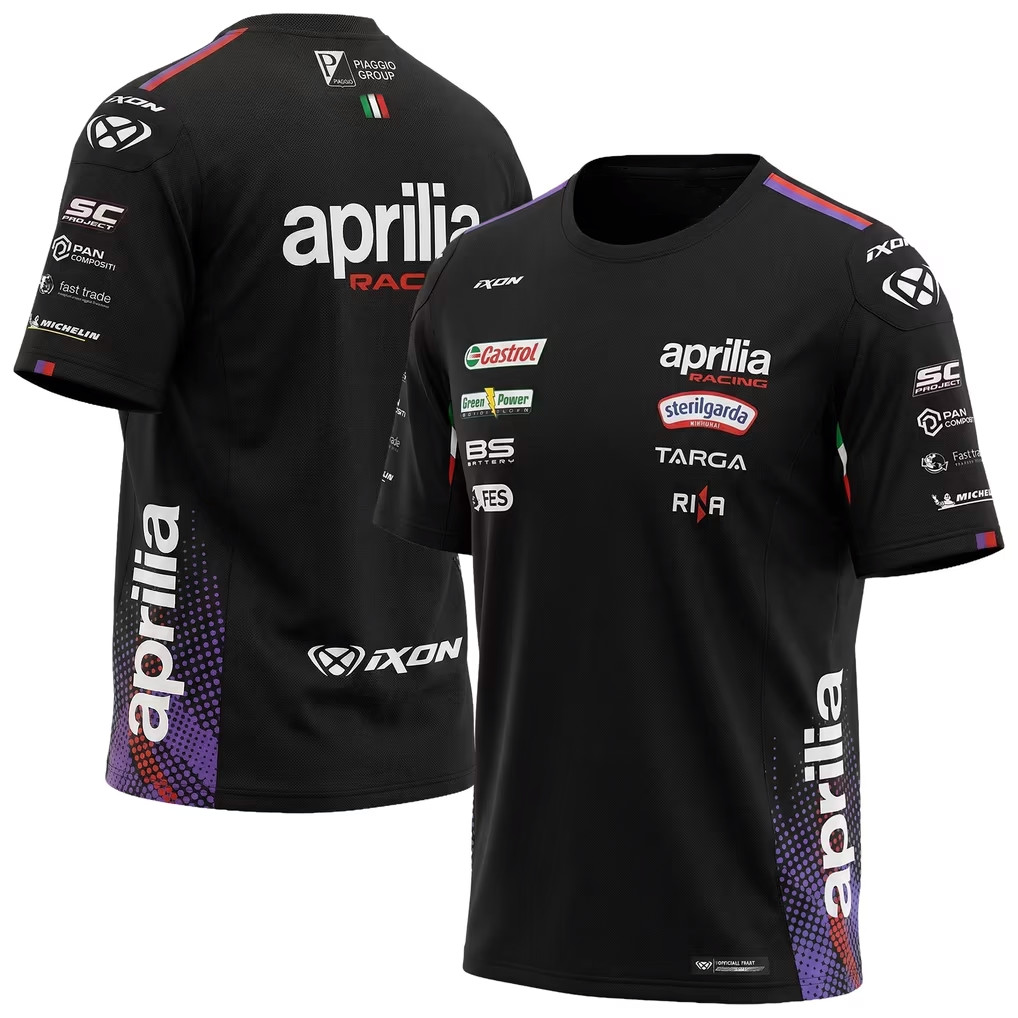 รถจักรยานยนต์ GP Racing Team 2026 ฤดูร้อนเสื้อยืด 3D พิมพ์ผู้ชายกีฬา O-คอแขนสั้นเสื้อยืดกลางแจ้ง