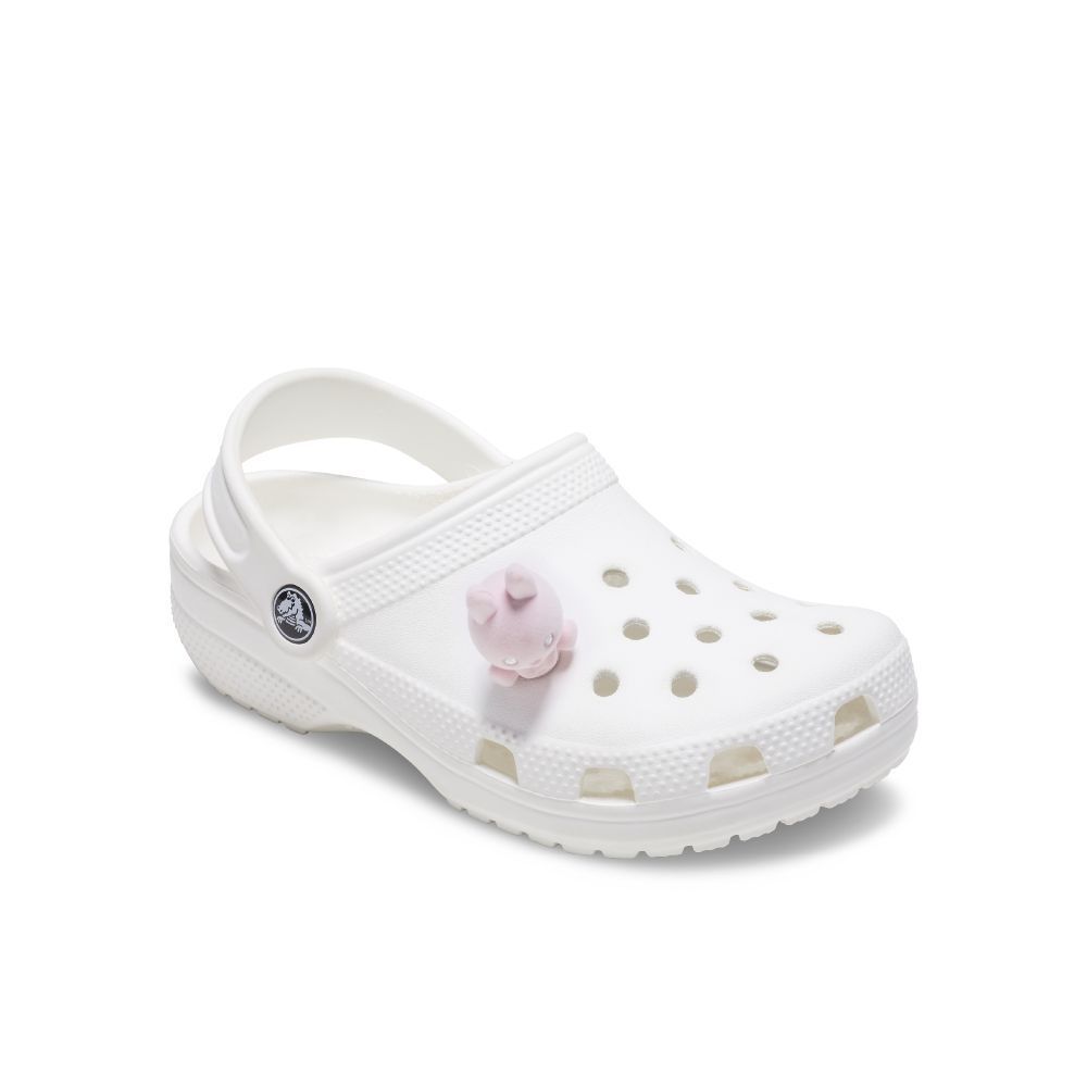 CROCS إكسسوار حذاء JIBBITZ أرنب مخملي بأحجار — صورة 2