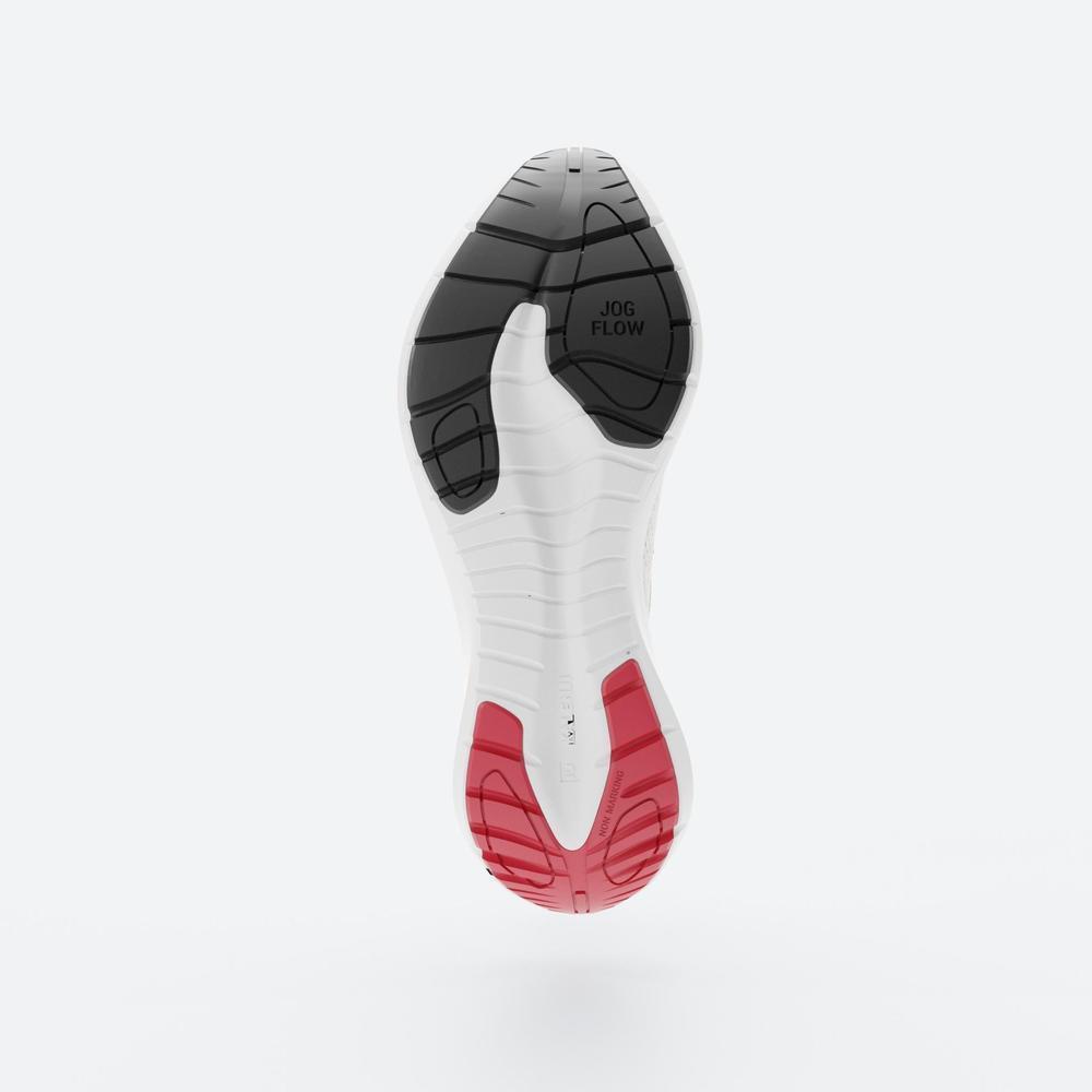 حذاء جري Jogflow 190.1 ديكاتلون ـ رجالي أبيض — صورة 6