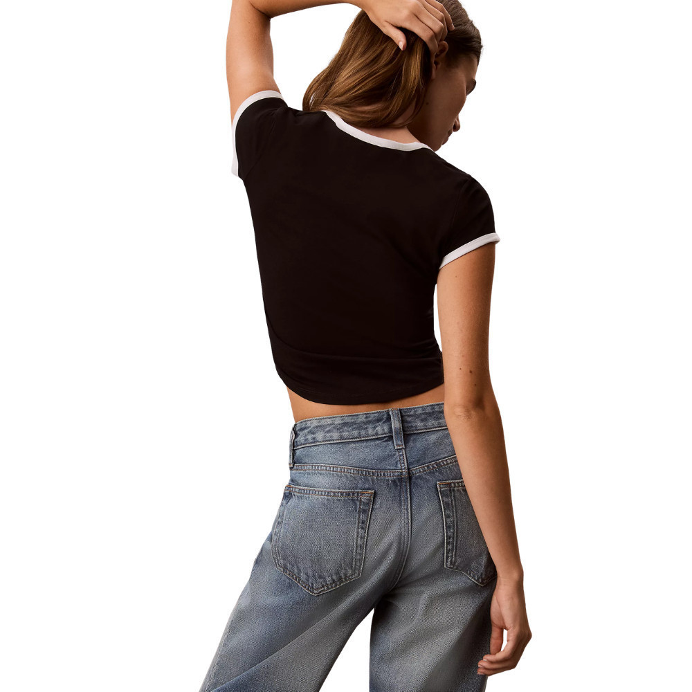 تيشيرت Monologo Graphic ‏Calvin Klein ـ نسائي — صورة 3