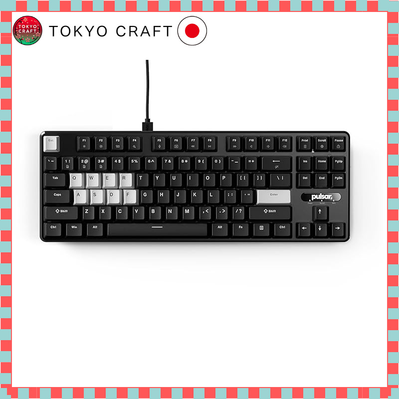 Pulsar Gaming Gears PCMK 2HE TKL Gaming Keyboard ANSI English Layout 87 Keys Magnetic Switch 8K Poll