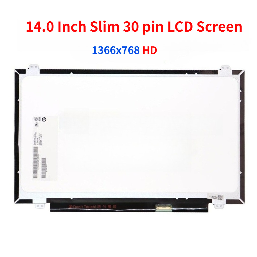 14 นิ้ว NT140WHM-N41 NT140WHM-N31 LP140WH8 TPC1 LP140WHU TPD1 TPE1 N140BGE-EA3 B140XTN03.2 แล็ปท็อปห