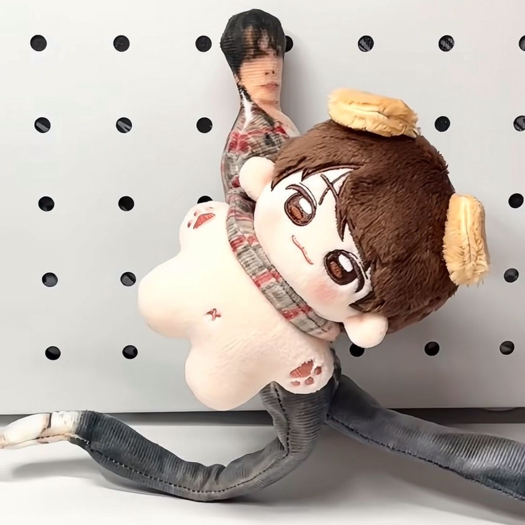 Shen Zai-lun ENHYPEN ENHYPEN แห้งเมาส์ 30 ซม.ตุ๊กตา Merchandise กรอบลวดบทคัดย่อตุ๊กตาสามารถลูกตุ้มรู