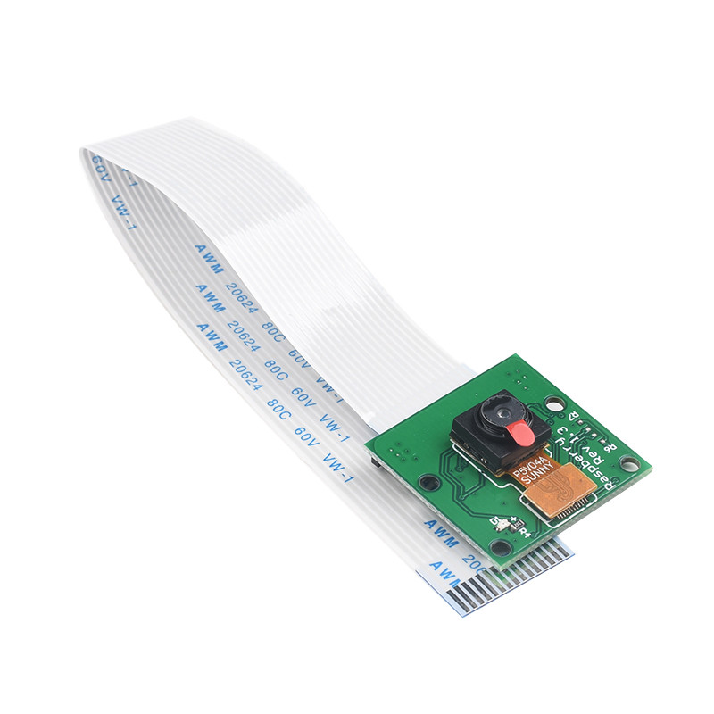 OV5647 กล้อง 5 ล้านพิกเซลมุมกว้าง 65 องศา OV5647 โมดูลเหมาะสําหรับ Raspberry Pi