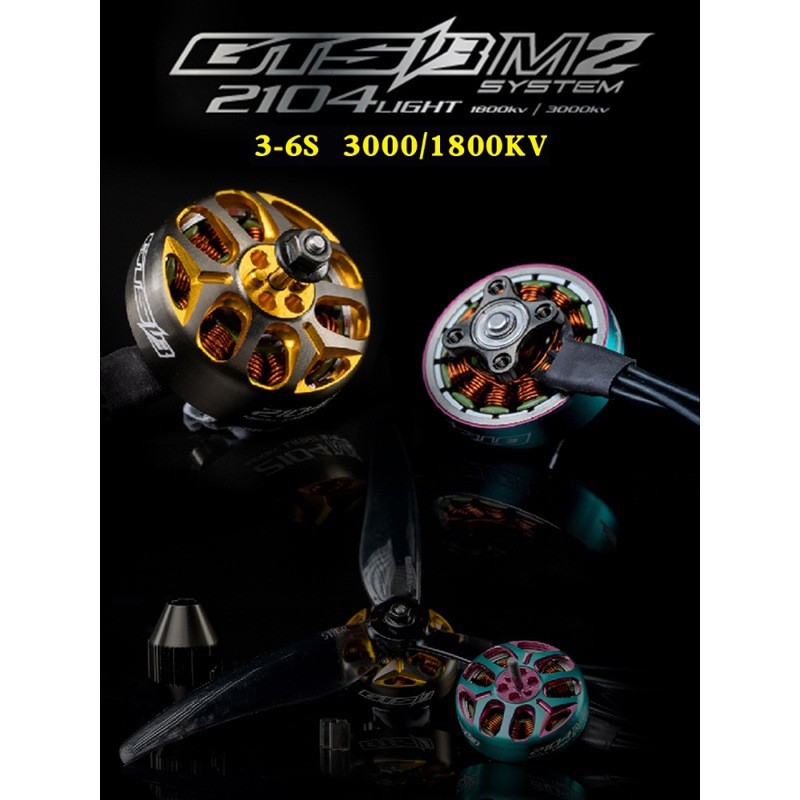Zhiying รูปแบบใหม่ RCINPOWER GTS V3 2104 มอเตอร์ภาพแปลก 3.5 FPV ผ่านมอเตอร์มอเตอร์มอเตอร์