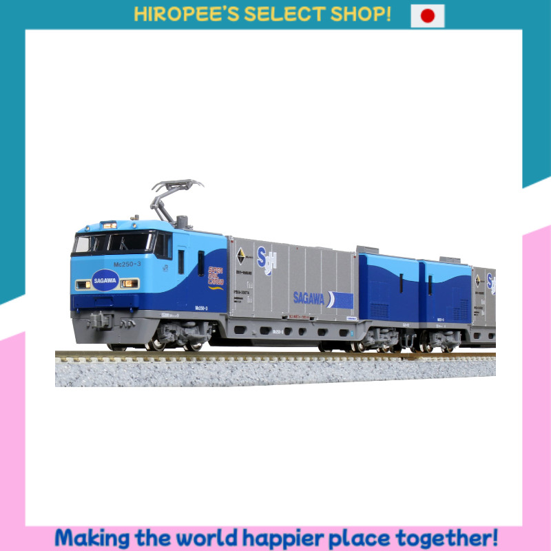 KATO N Gauge M250 Series Super Rail Cargo U50A Container Loading Basic Set 4 Cars Model Train Electr