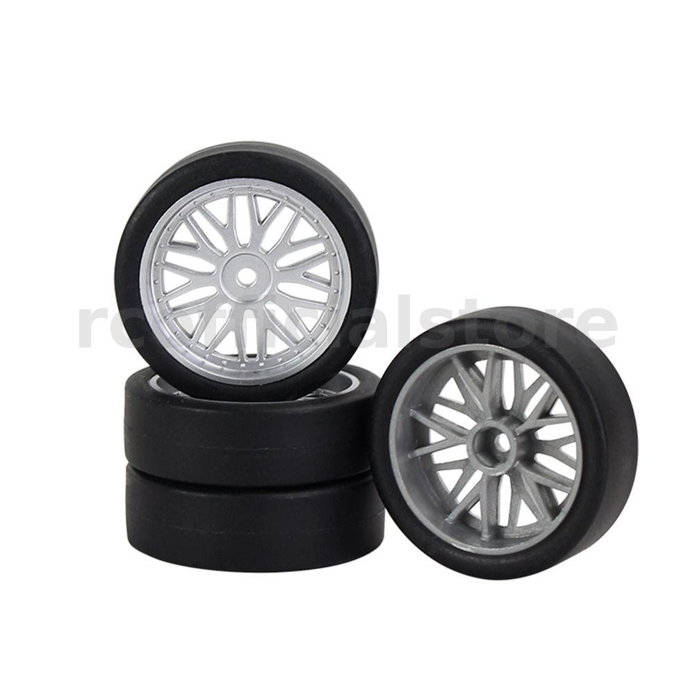 4PCS LDRC A86 A86P 1/18 RC รถอัพเกรด Drift ยางล้อยานพาหนะรุ่นอะไหล่ LA0034-1