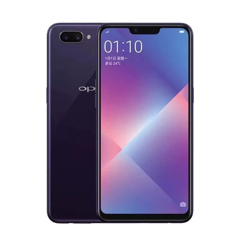 โทรศัพท์มือสอง OPPO A3/A5 เครือข่ายเต็มรูปแบบ โทรศัพท์สมาร์ทสำหรับผู้สูงอายุแบบสองซิม