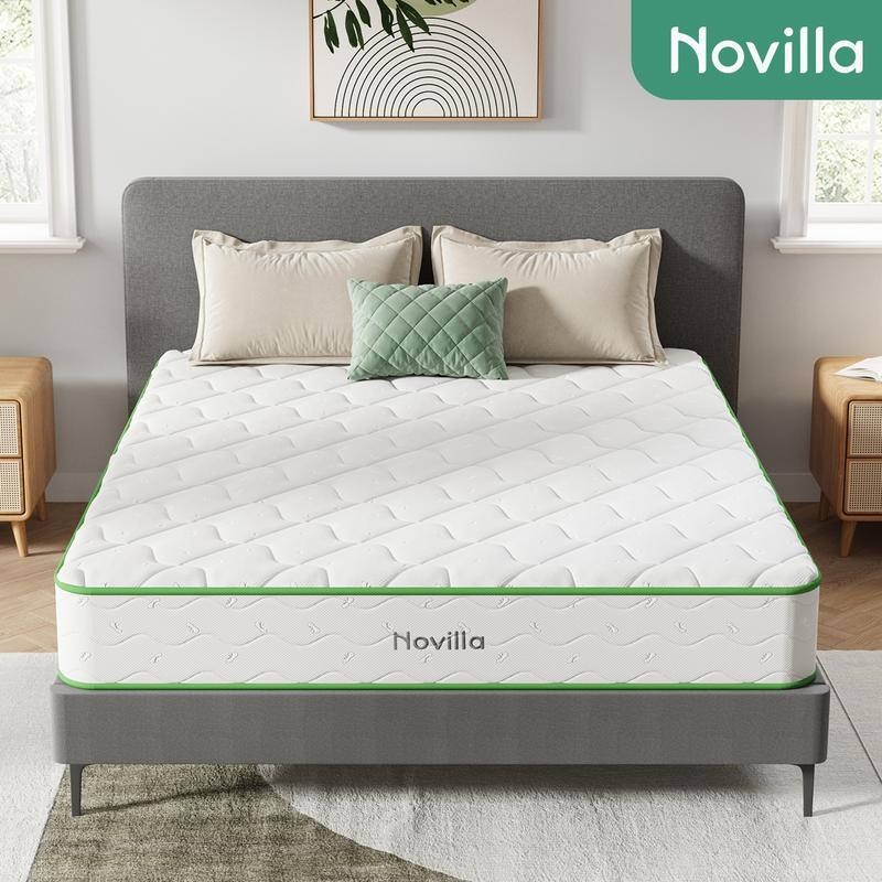 ที่นอน Novilla MetaDream คลื่นนุ่ม สปริงถุงไร้เสียง ปลอดฟอร์มัลฯ แถมฟรีหมอน ขนาด 3.5/5/6 ฟุต หนา 8/1