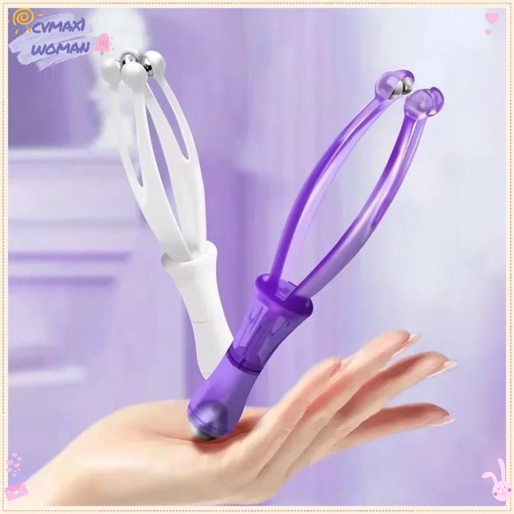 CYMX Finger Joint Massage, ใช้งานง่ายบรรเทานิ้วความเมื่อยล้า Roller Finger Massager, แบบพกพาส่งเสริมการไหลเวียนโลหิต Dual-Row Roller มือถือนวดบรรเทาเครื่องมือ