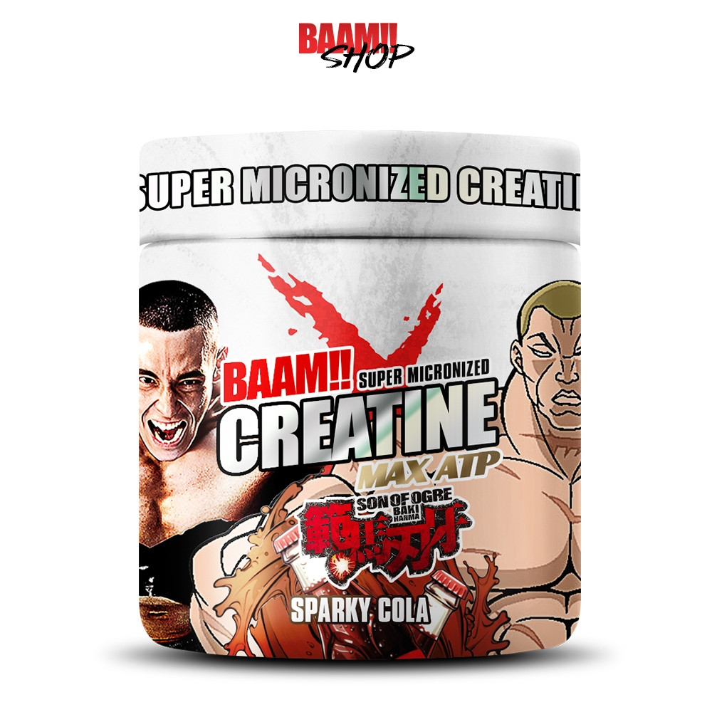 BAAM CREATINE 5000 เพิ่มแรงยกเวท ทำให้กล้ามเนื้อ ทำงานได้ต่อเนื่องนานขึ้น