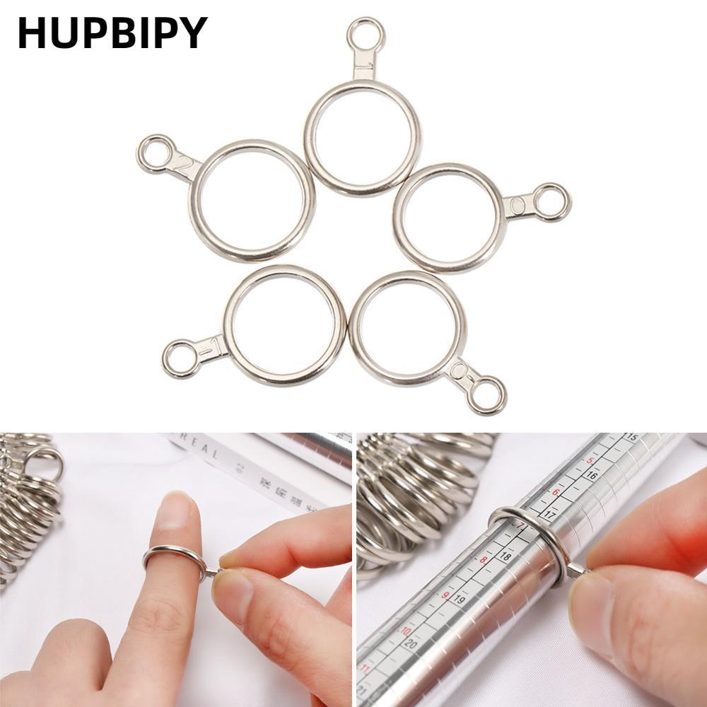 HUPBIPY Finger Ring Sizer อุปกรณ์เสริมมืออาชีพ Gauge Ring Sizer เครื่องมือ