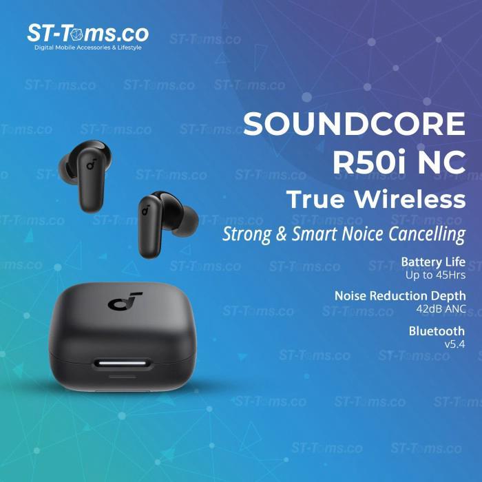 Anker Soundcore R50i NC / R50 i NC Adaptive Noise Cancelling ANC True Wireless TWS - A3959 - สีดํา