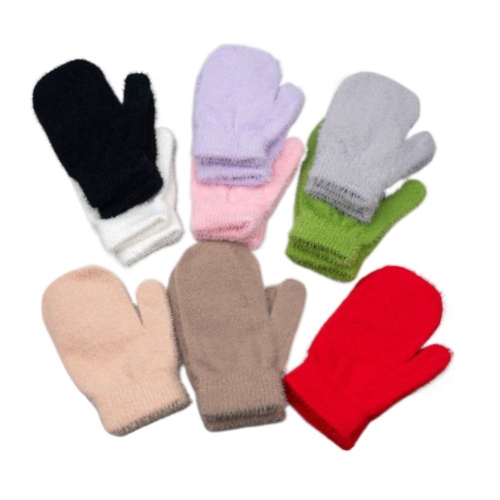 CEREZA ถุงมือขนสัตว์ถัก ทนอากาศหนาวและระบายอากาศได้ กันลมและหนานุ่ม สำหรับทั้งผู้ชายและผู้หญิง - รูปที่ 3