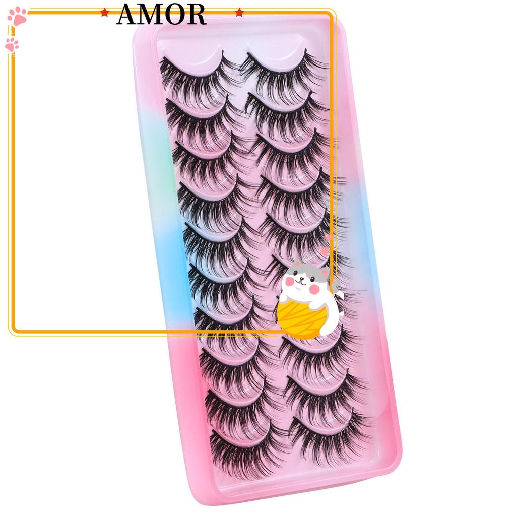 AMOR Manga Lashes Wispy Spiry Natural Looking Janpainese Eye Lashes