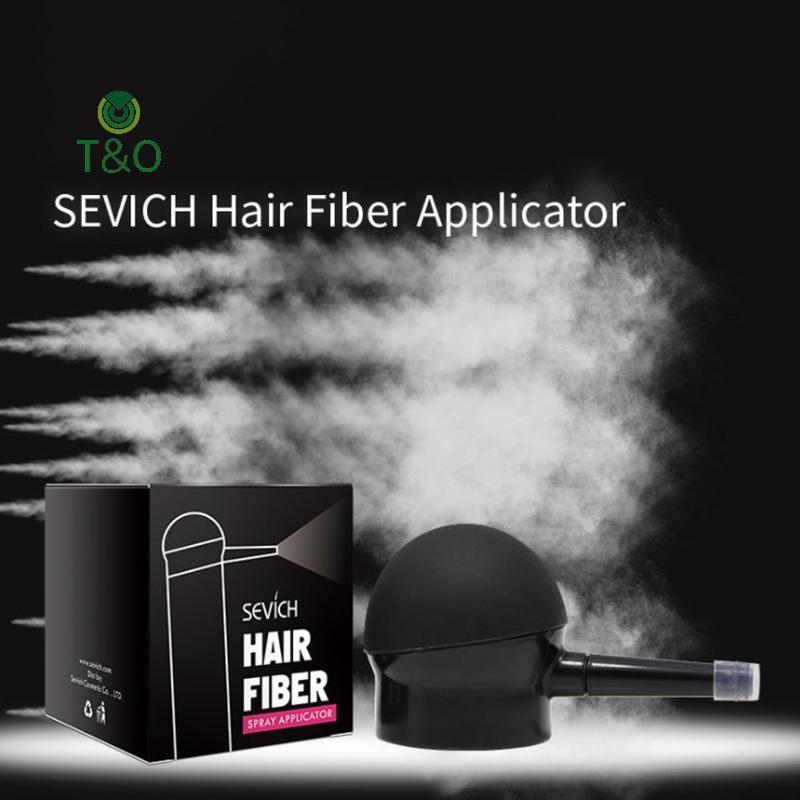 T&O Hair Building Fiber Applicator ผมไฟเบอร์ Applicator หัวฉีดปั๊ม