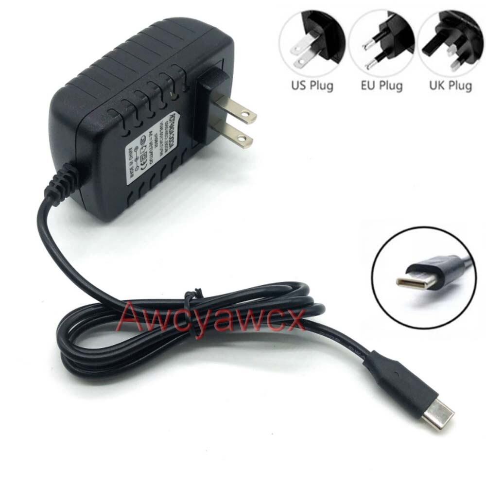 AC DC Power Supply Adapter 5V 3A Type-C 3000mA USB Type C Charger สําหรับ Raspberry Pi 4 4B 15W Powe