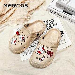 MARCOS รองเท้าแตะ สำหรับผู้หญิง สไตล์เกาหลี รองเท้าฤดูร้อน รองเท้าใส่สบาย เหมาะสำหรับเดิน สำหรับเด็กผู้หญิง #06