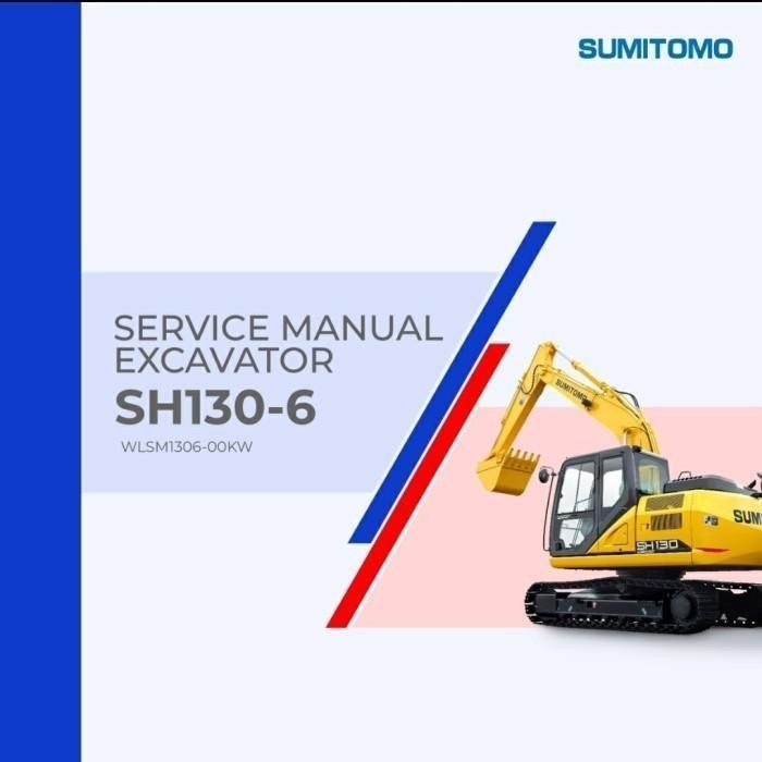 ขาย Sumitomo SH130-6 บริการรถขุดแบบแมนนวล