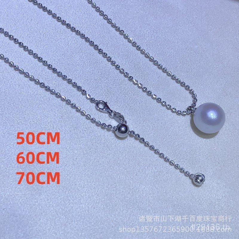 สร้อยคอมีจี้แบบใหม่ สไตล์ DIY เพชรและเงิน S925D5 LPRB