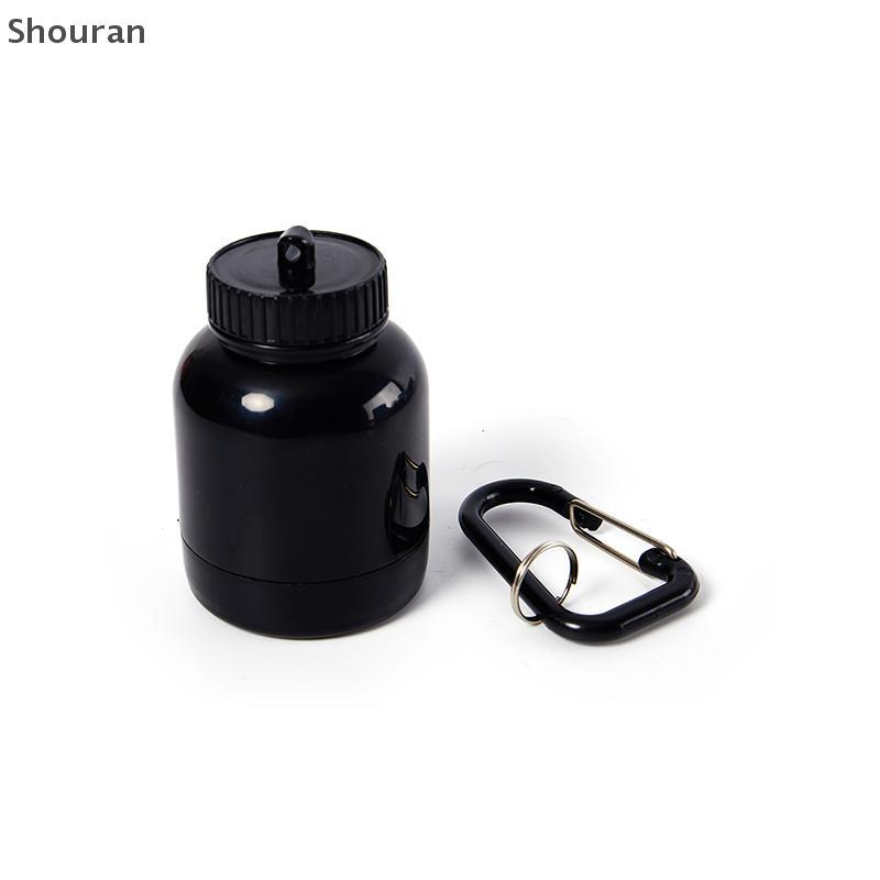 (nnangben888) 1PC Whey Protein Powder Container Funnel Key Chain สําหรับพวงกุญแจโปรตีนแบบพกพา [ใหม่]