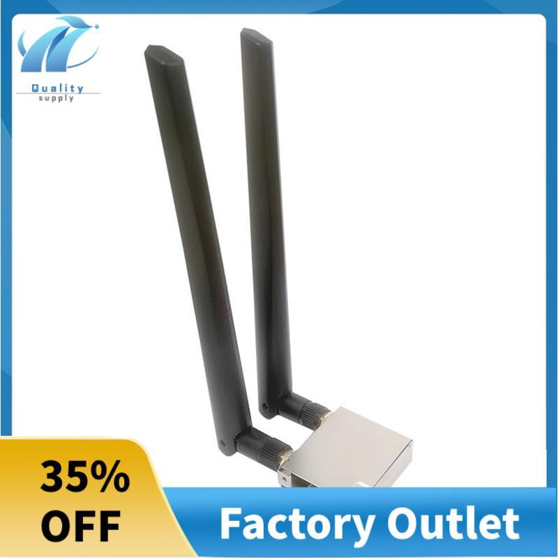 การ์ดไร้สาย AX201 3000Mbps 6 BT5.0 การ์ดไร้สาย 2400/574Mbps WiFi6 AX201 Deskt