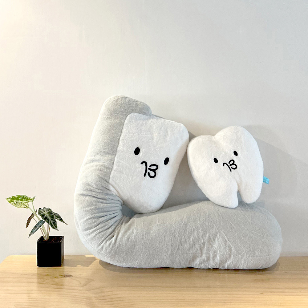 [Daigou ของแท้] ฟันของฉัน Miss You-An Lang CP ยี่ห้อ Jin Xun An หมอนหมอนแปรงสีฟันขนาดใหญ่