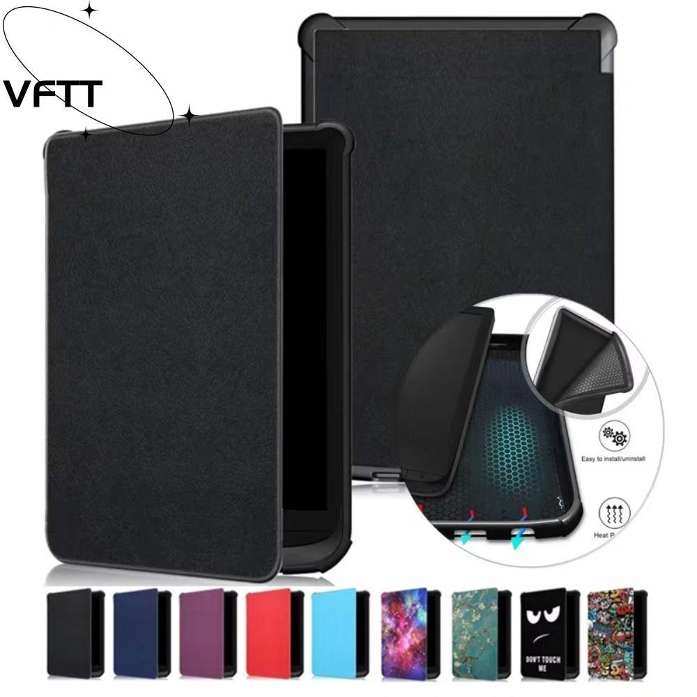 VFTT E-Reader , Auto Sleep/Wake TPU เกราะป้องกัน, 2024 Slim Colour Wear-resistant Smart Funda สําหรั