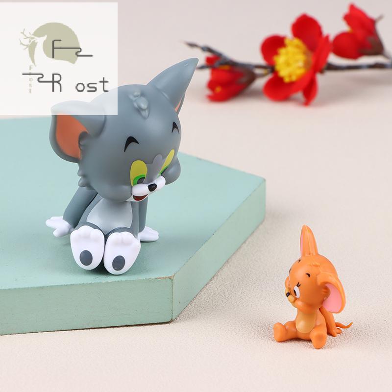 Hth อะนิเมะทอมและเจอร์รี่ น่ารัก กล่องตาบอดรูปการกระทําชีสสไตล์รุ่นเด็กของเล่นของขวัญคริสต์มาสโต๊ะเค