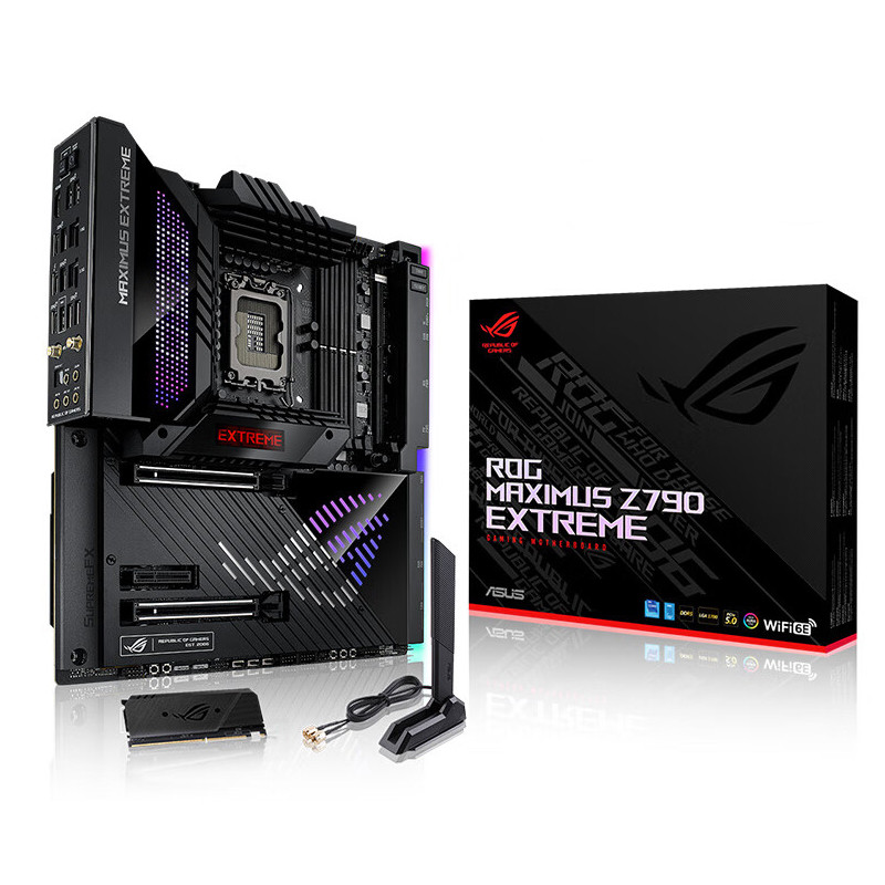 เมนบอร์ด Asus ROG MAXIMUS Z790 EXTREME รองรับ CPU13700KF 13900KF